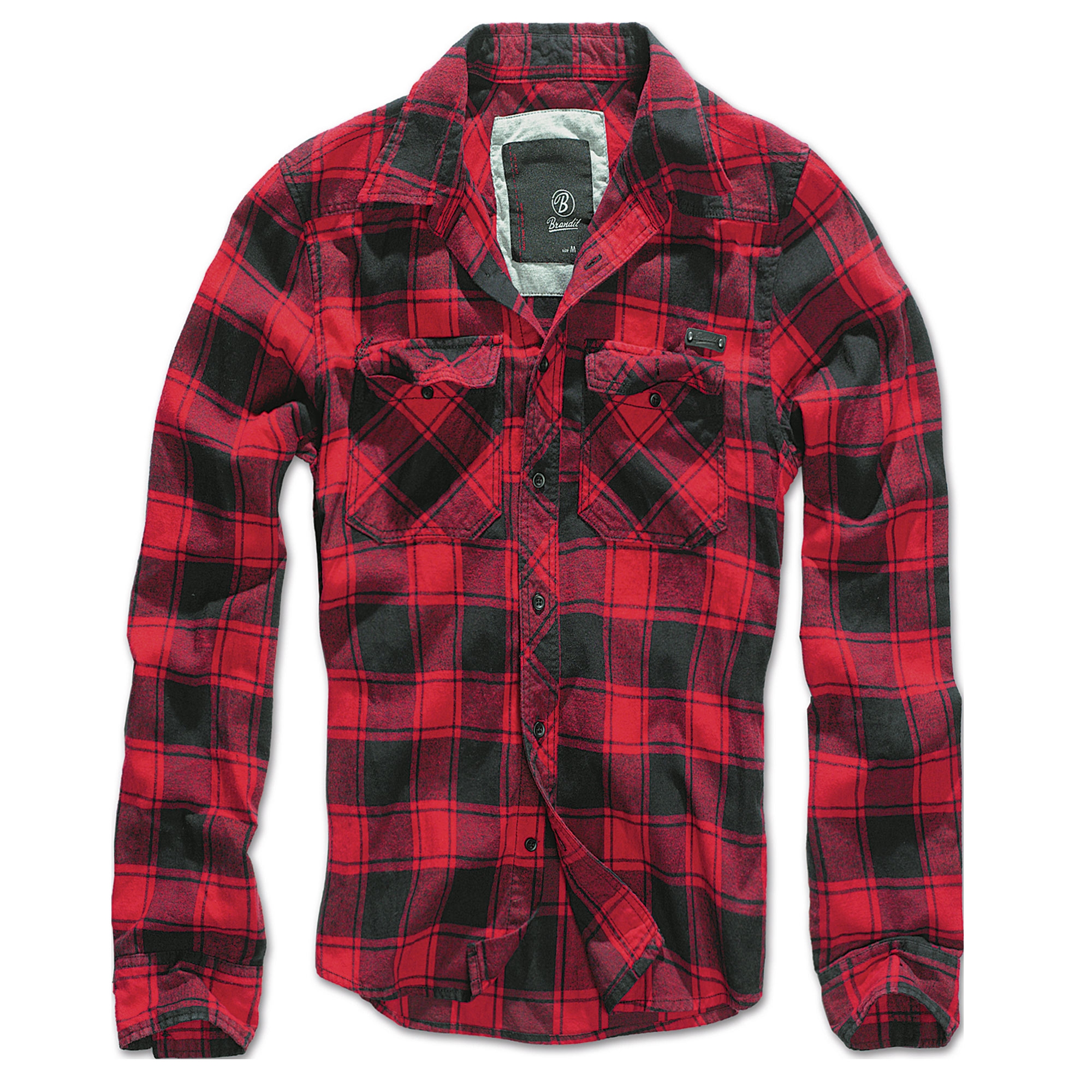 Рубашка Flannel work Red check