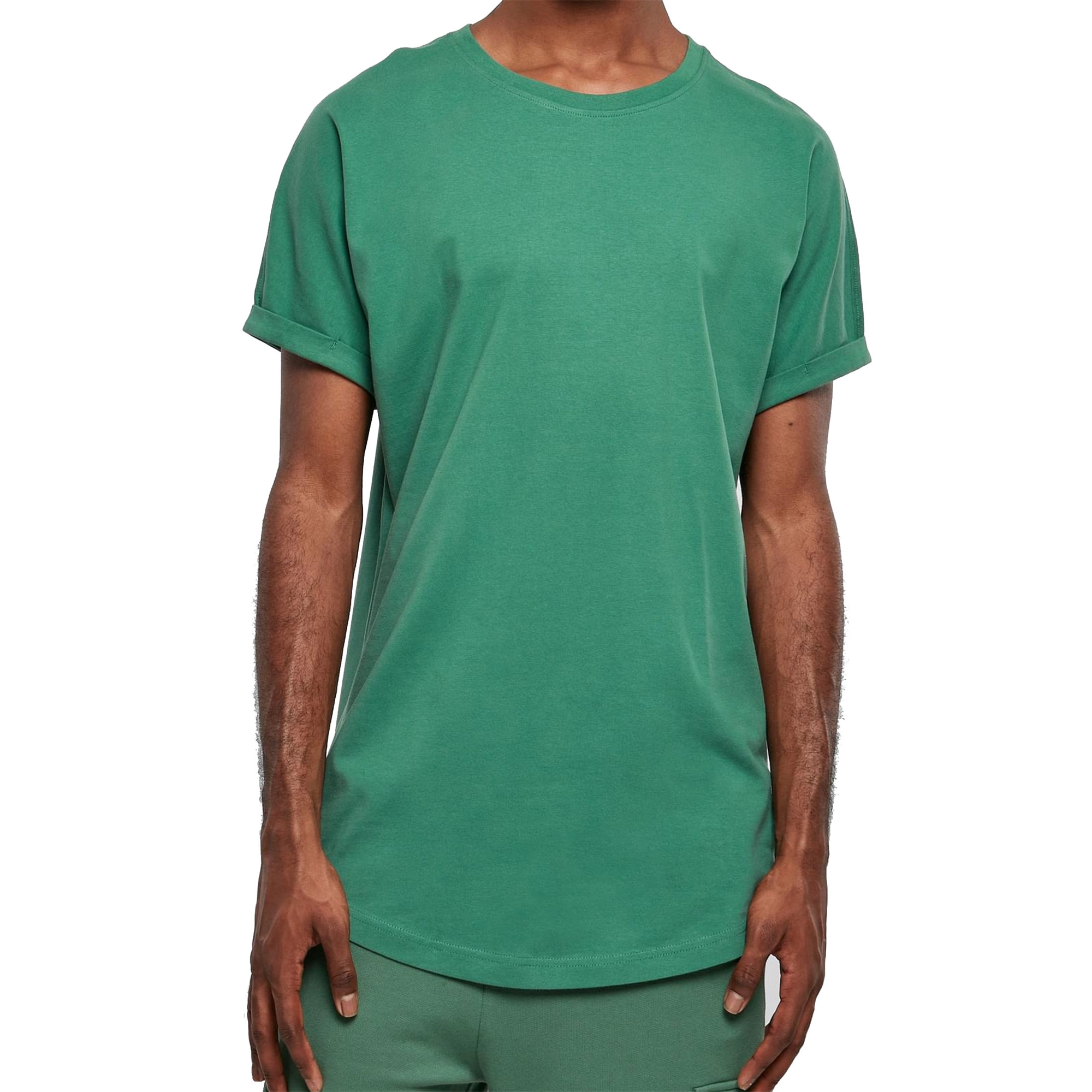 Urban Classics Herren T-Shirt Shaped extra Shirt | eBay lang Turnup Tee oversize Long