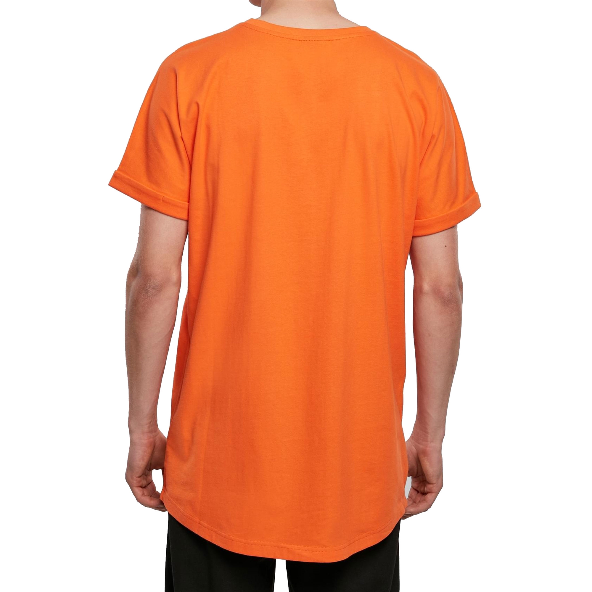 | oversize Tee Urban Classics lang eBay Shirt extra Turnup Herren T-Shirt Shaped Long