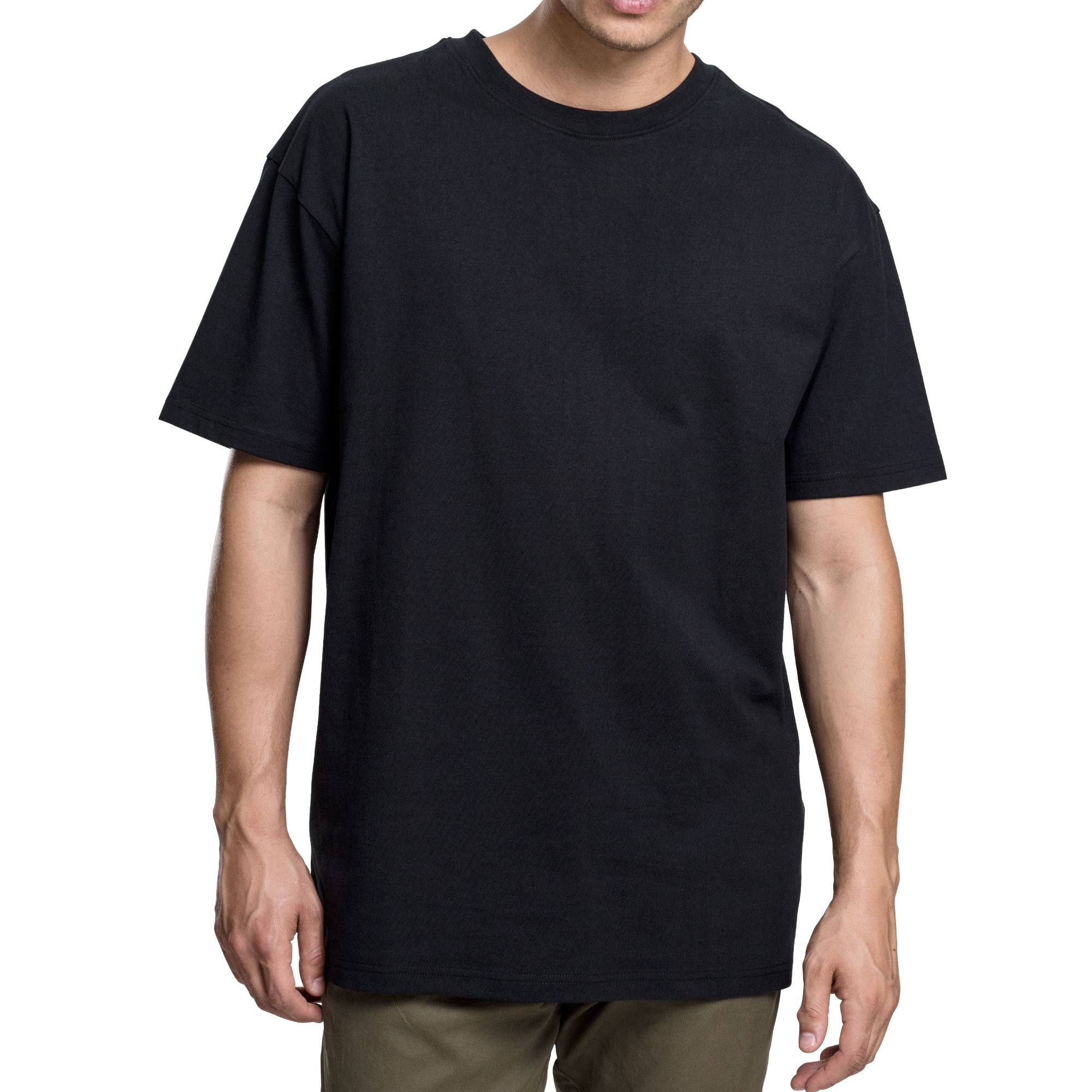 Urban Classic Herren T-Shirt Heavy Extra XS-5XL Tee | Long Rundhals eBay Oversized Lang